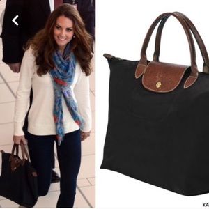 longchamp medium short handle